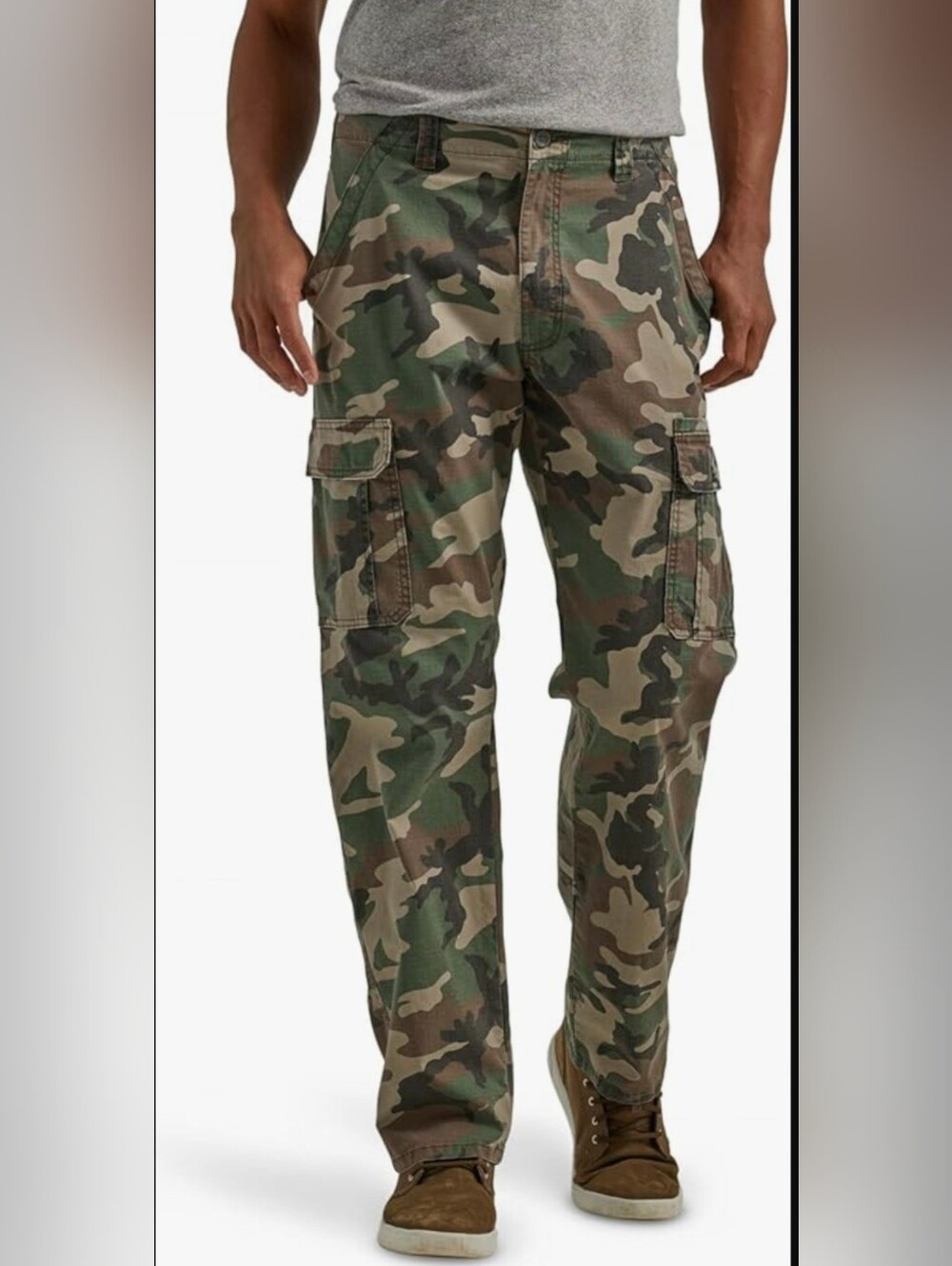 Wrangler authentics Men's Camo Cargo Pants